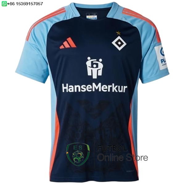 Tailandia Camiseta Hamburgo S.V. 25/2026 Especial I Azul Tailandia Camiseta Hamburgo S.V. 25/2026 Especial I Azul