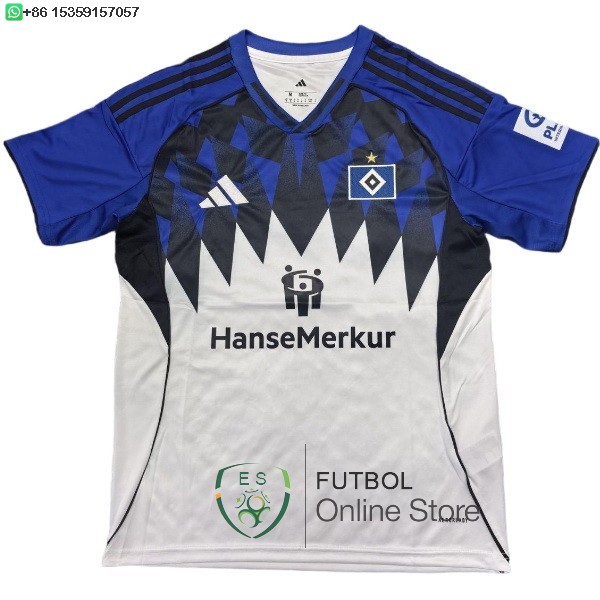 Tailandia Camiseta Hamburgo S.V. 25/2026 Primera
