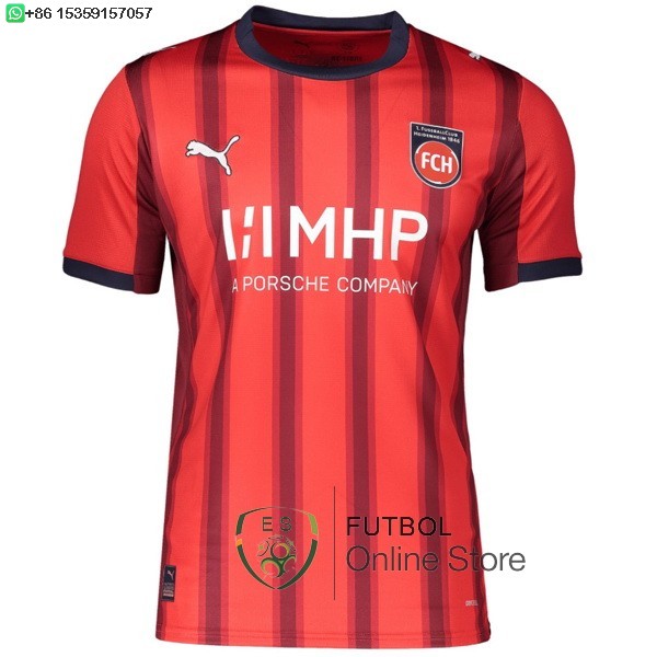 Tailandia Camiseta Heidenheim 25/2026 Primera