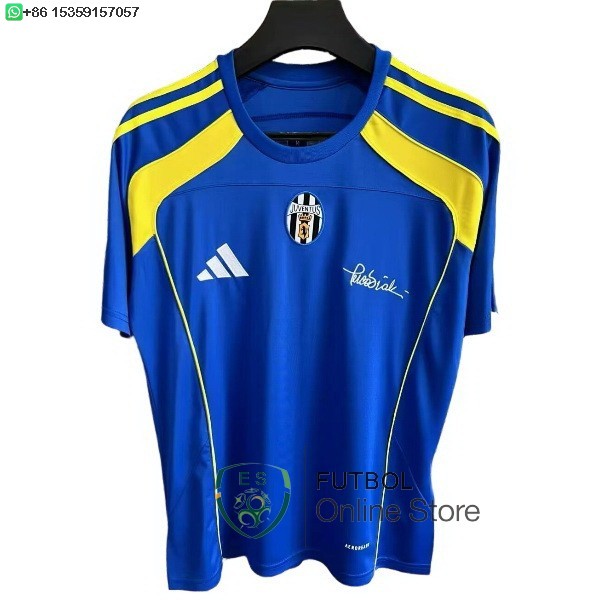 Tailandia Camiseta Juventus 25/2026 Especial Azul Amarillo