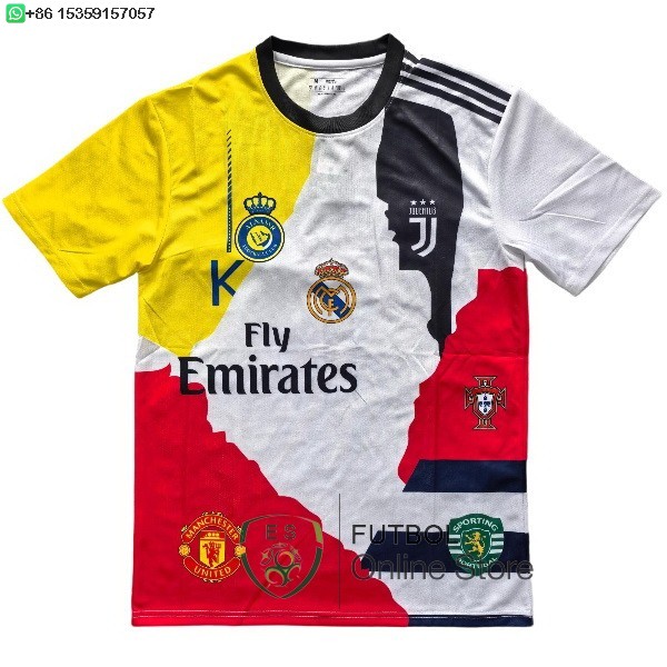 Tailandia Camiseta Juventus 25/2026 Especial Blanco Amarillo