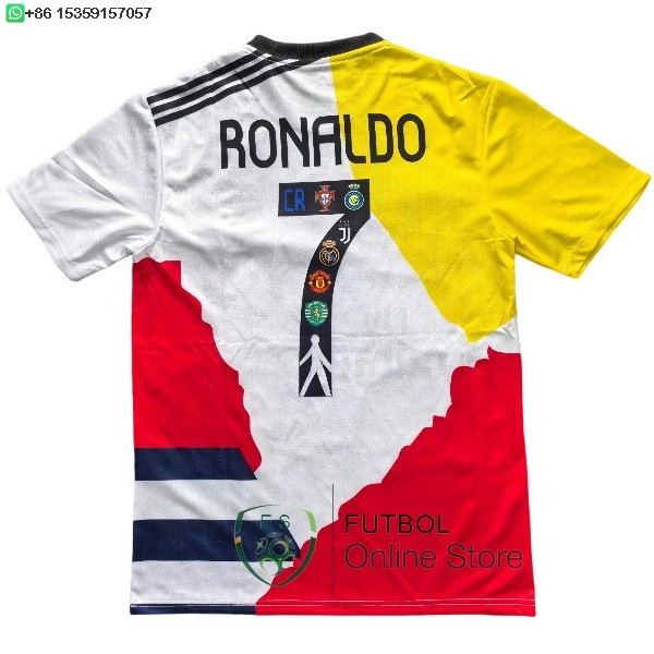 Tailandia Camiseta Juventus 25/2026 Especial Blanco Amarillo