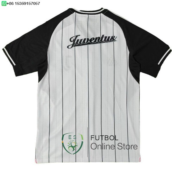 Tailandia Camiseta Juventus 25/2026 Especial Blanco Negro