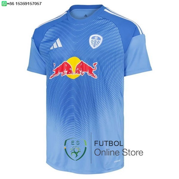 Tailandia Camiseta Leeds United 25/2026 Portero Azul Tailandia Camiseta Leeds United 25/2026 Portero Azul