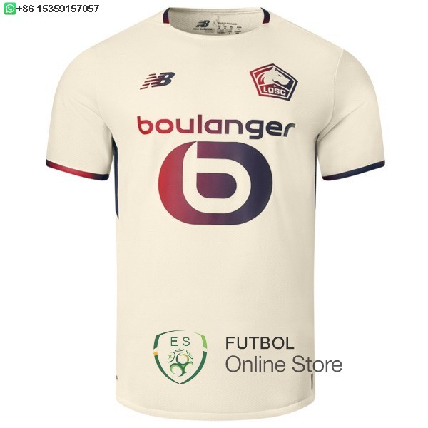 Tailandia Camiseta Lille 25/2026 Segunda Tailandia Camiseta Lille 25/2026 Segunda