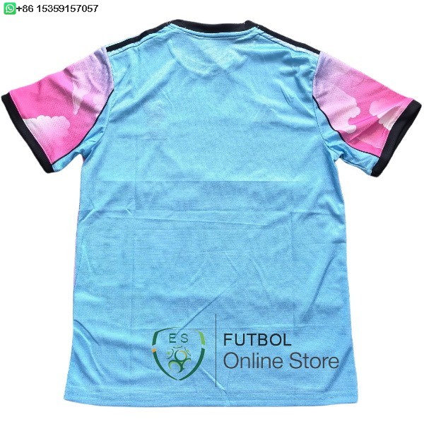 Tailandia Camiseta Liverpool 25/2026 Especial Azul Rosa