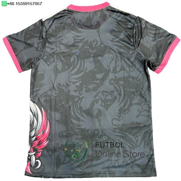 Tailandia Camiseta Liverpool 25/2026 Especial Negro Rosa