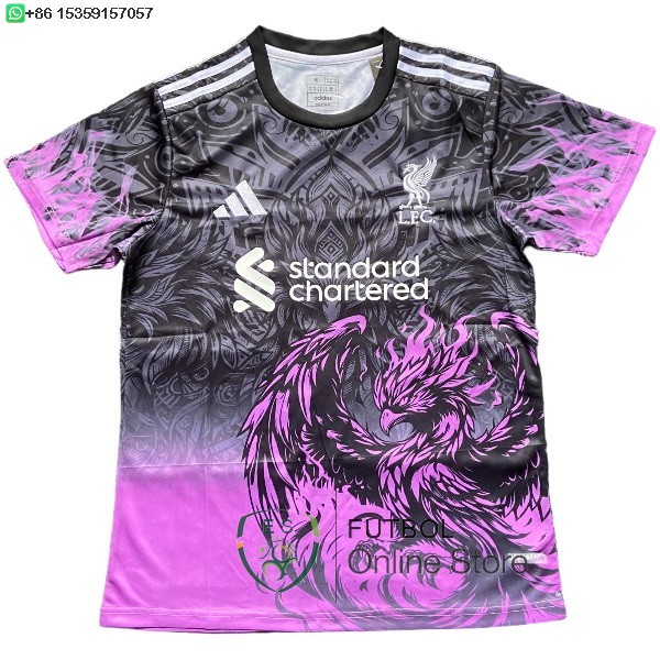 Tailandia Camiseta Liverpool 25/2026 Especial Purpura Negro