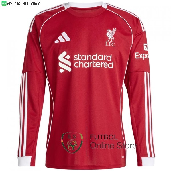 Tailandia Camiseta Liverpool 25/2026 ML Primera