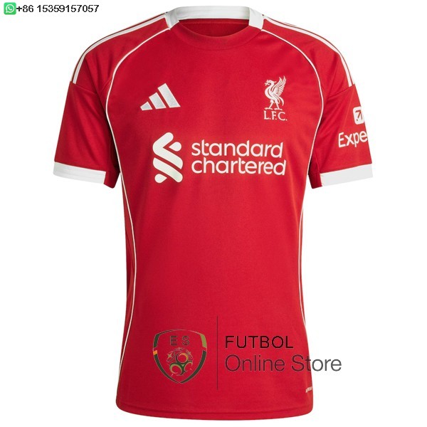 Tailandia Camiseta Liverpool 25/2026 Primera