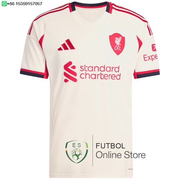 Tailandia Camiseta Liverpool 25/2026 Segunda