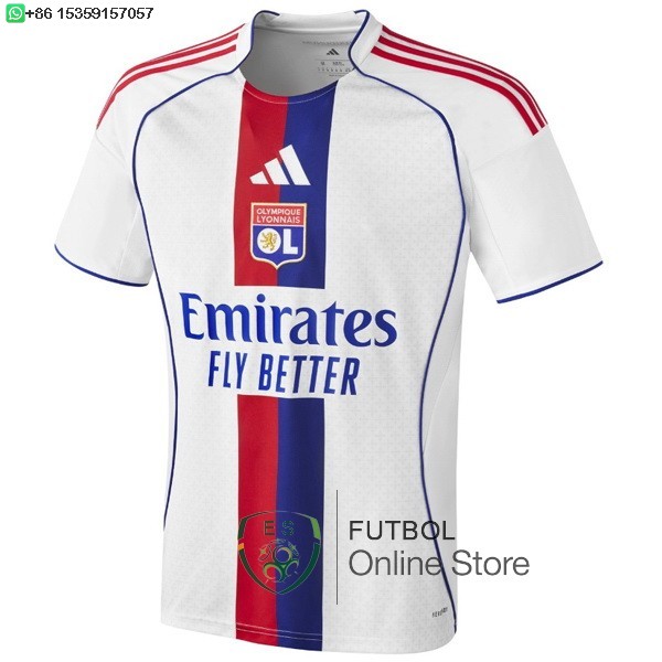 Tailandia Camiseta Lyon 25/2026 Primera