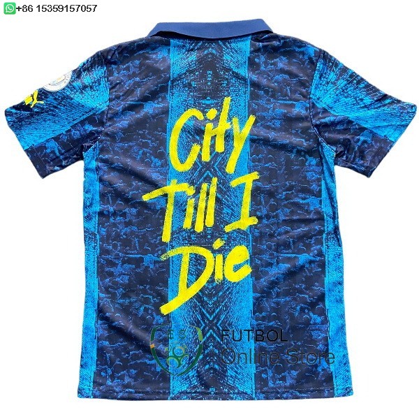 Tailandia Camiseta Manchester City 25/2026 Especial Azul Amarillo