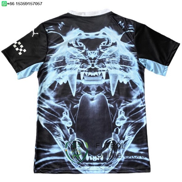 Tailandia Camiseta Manchester City 25/2026 Especial Negro Azul