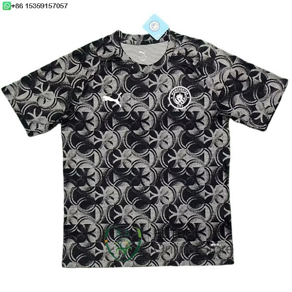 Tailandia Camiseta Manchester City 25/2026 Especial Negro Gris