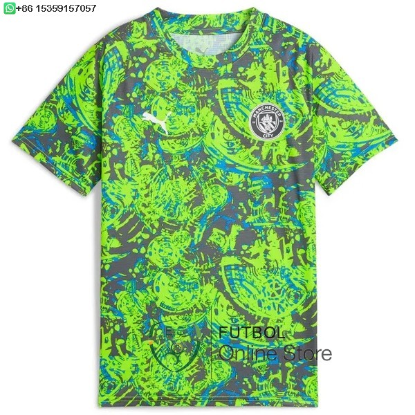Tailandia Camiseta Manchester City 25/2026 Especial Verde
