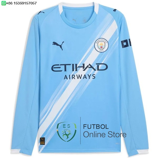 Tailandia Camiseta Manchester City 25/2026 ML Primera