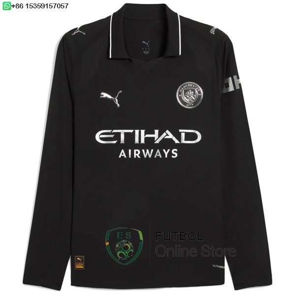 Tailandia Camiseta Manchester City 25/2026 ML Segunda