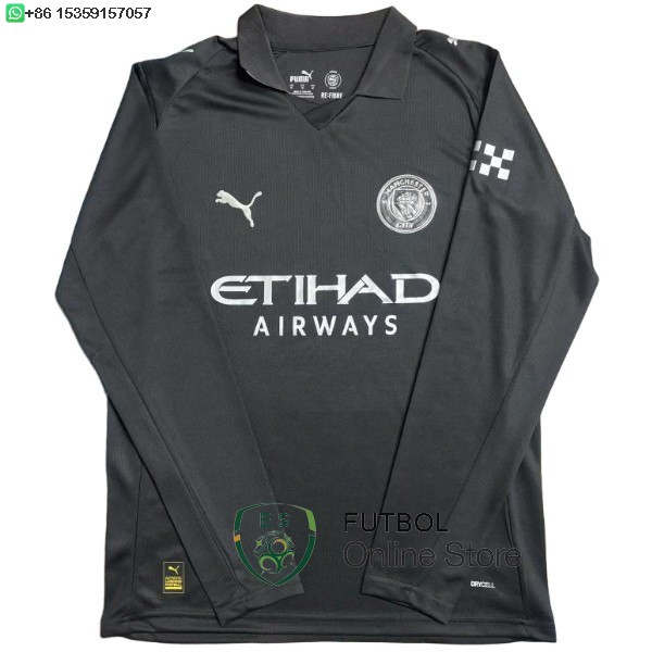 Tailandia Camiseta Manchester City 25/2026 ML Segunda
