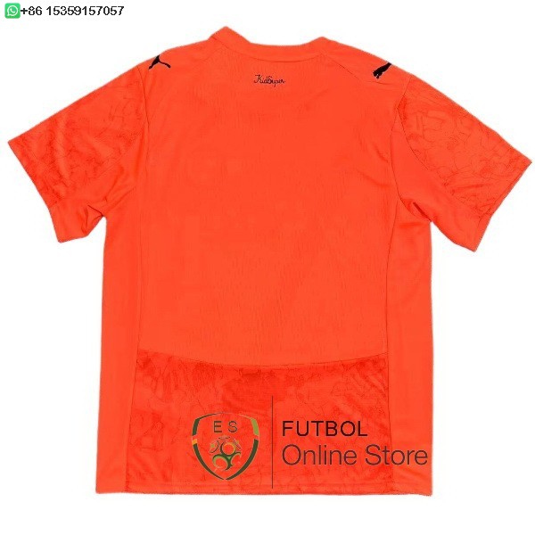 Tailandia Camiseta Manchester City 25/2026 Portero Naranja