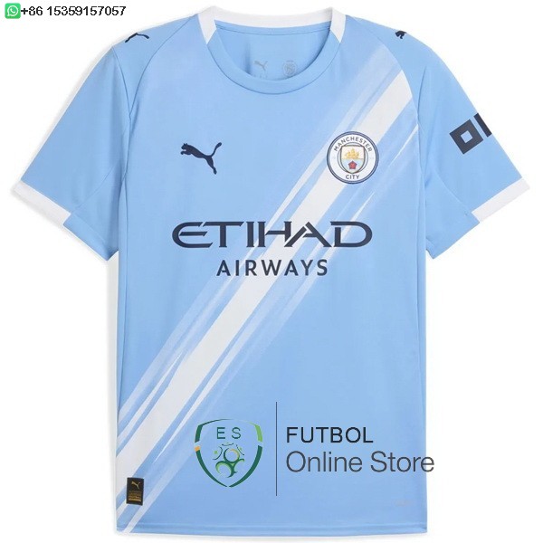 Tailandia Camiseta Manchester City 25/2026 Primera