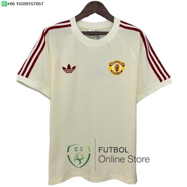 Tailandia Camiseta Manchester United 25/2026 Especial Amarillo Rojo