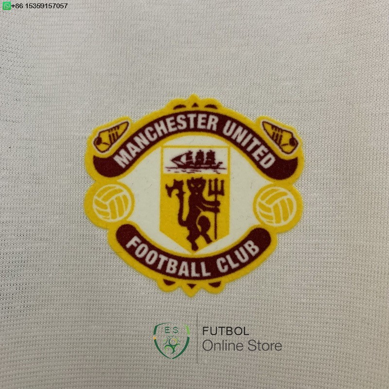 Tailandia Camiseta Manchester United 25/2026 Especial Amarillo Rojo