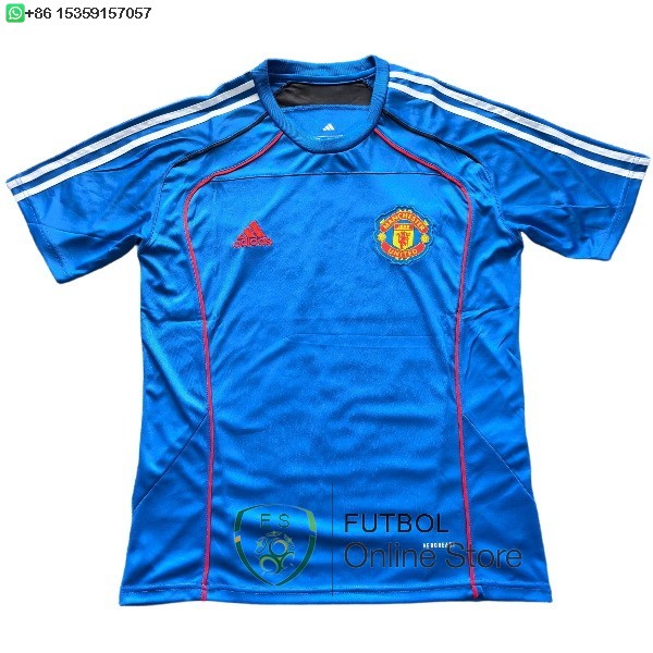 Tailandia Camiseta Manchester United 25/2026 Especial Azul Rojo