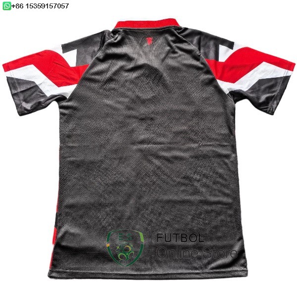 Tailandia Camiseta Manchester United 25/2026 Especial Negro Rojo