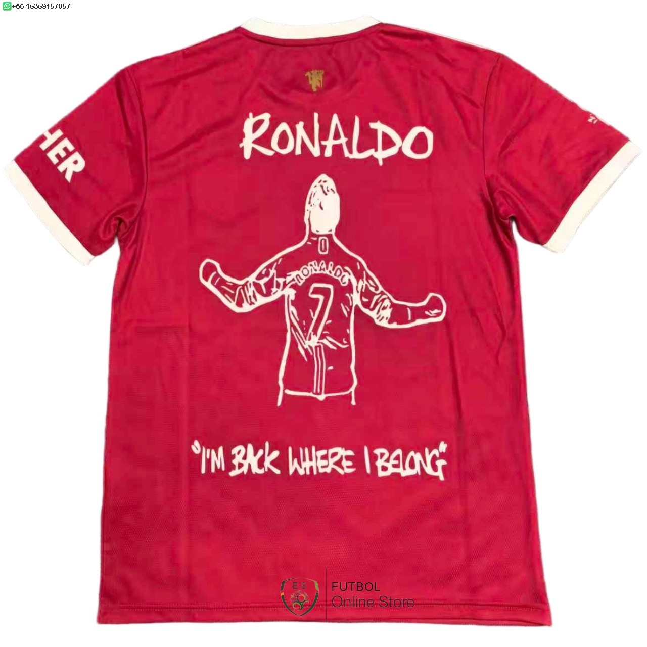 Tailandia Camiseta Manchester United 25/2026 Especial Rojo I Blanco