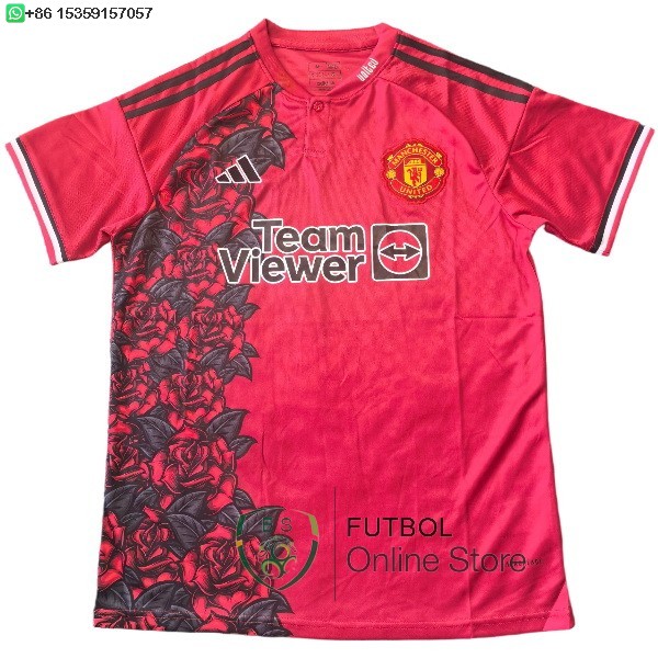 Tailandia Camiseta Manchester United 25/2026 Especial Rojo I Negro
