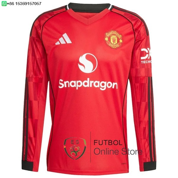 Tailandia Camiseta Manchester United 25/2026 ML Primera