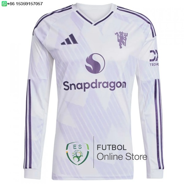 Tailandia Camiseta Manchester United 25/2026 ML Segunda