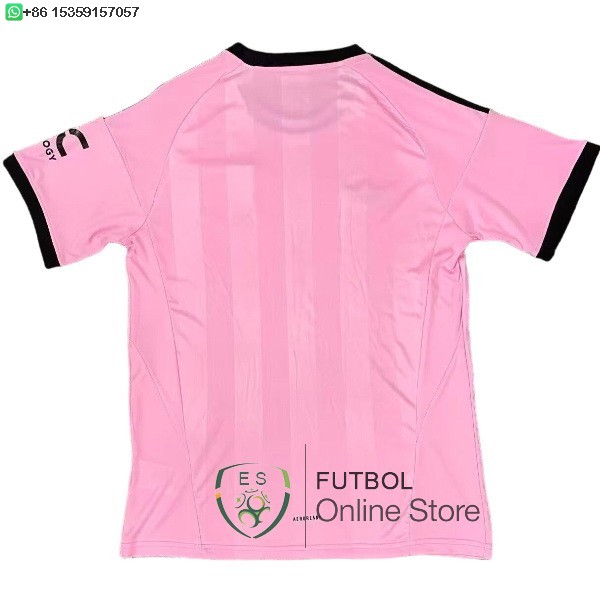 Tailandia Camiseta Manchester United 25/2026 Portero Rosa