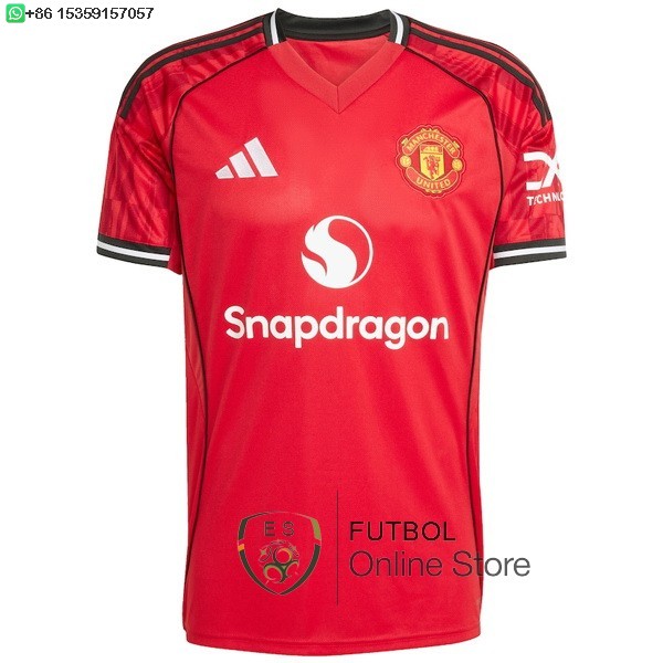 Tailandia Camiseta Manchester United 25/2026 Primera