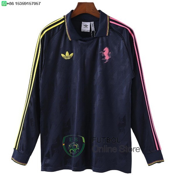 Tailandia Camiseta Manga Larga Juventus Retro 25/2026 Especial Azul