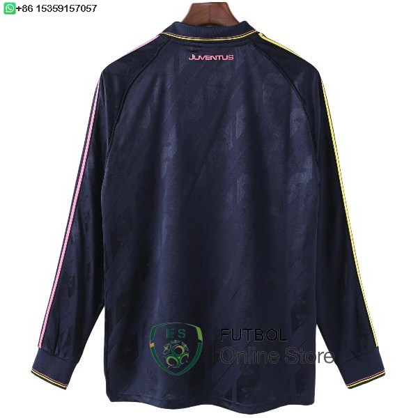 Tailandia Camiseta Manga Larga Juventus Retro 25/2026 Especial Azul