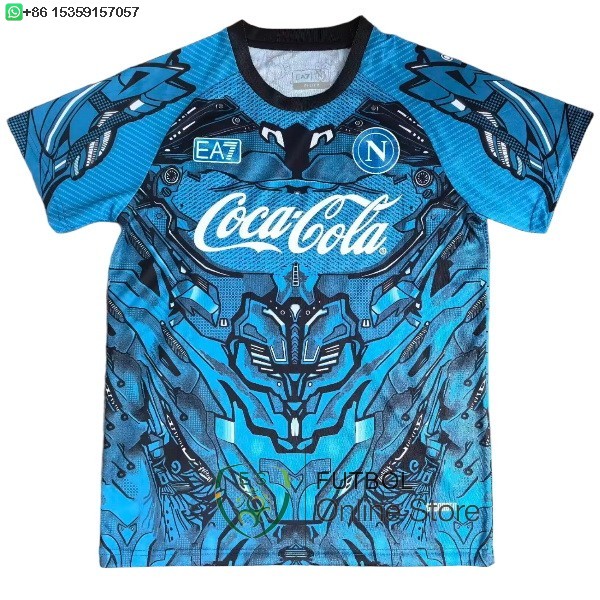 Tailandia Camiseta Napoli 25/2026 Especial Azul