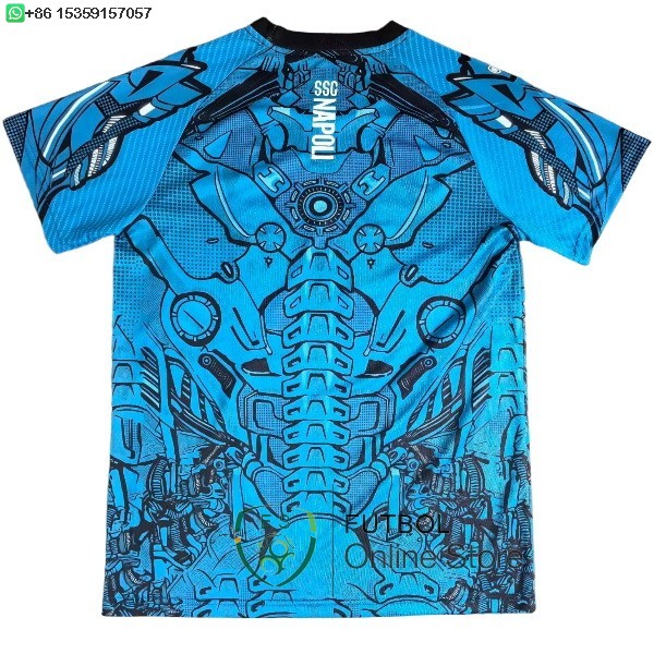 Tailandia Camiseta Napoli 25/2026 Especial Azul