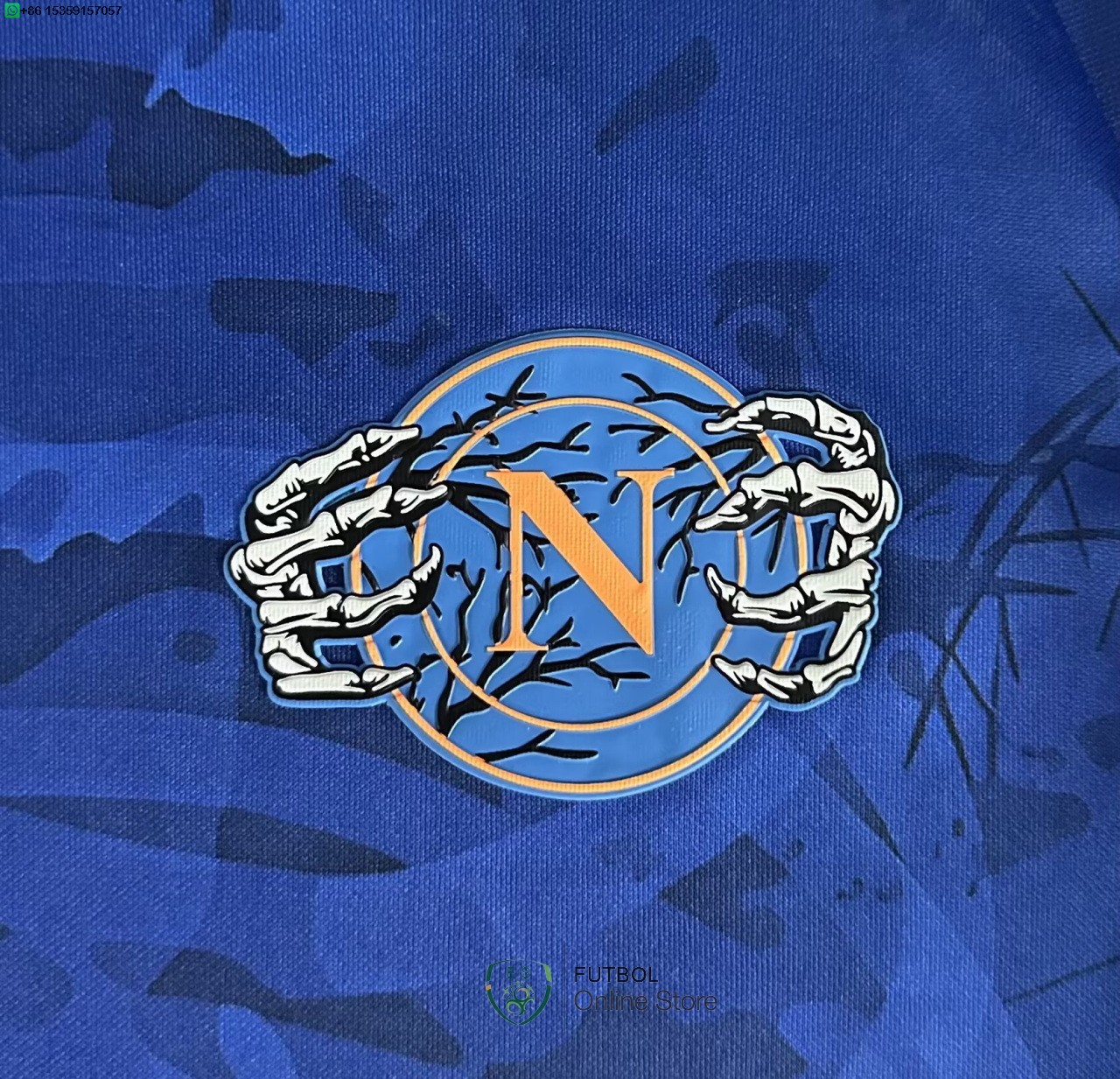 Tailandia Camiseta Napoli 25/2026 Especial Azul