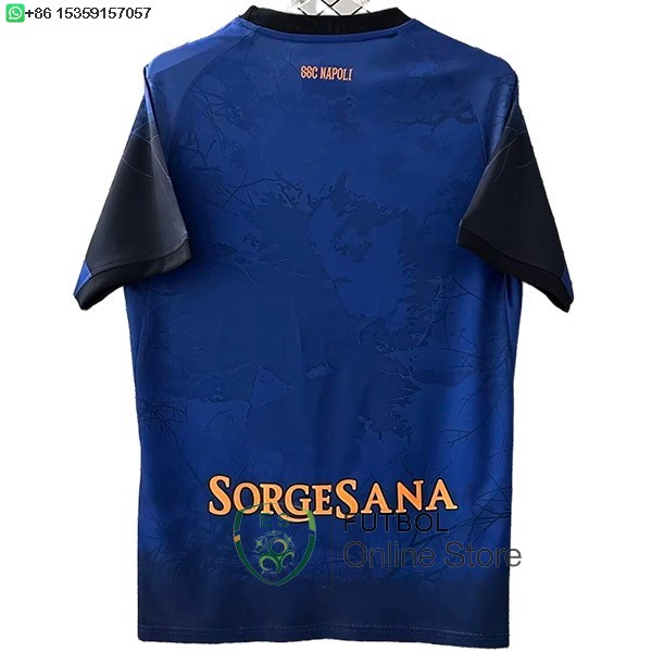 Tailandia Camiseta Napoli 25/2026 Especial Azul