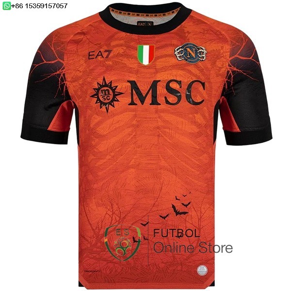 Tailandia Camiseta Napoli 25/2026 Especial Naranja