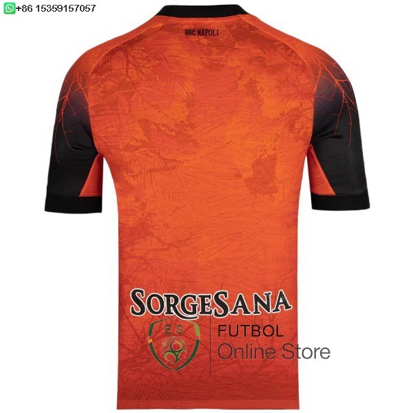 Tailandia Camiseta Napoli 25/2026 Especial Naranja