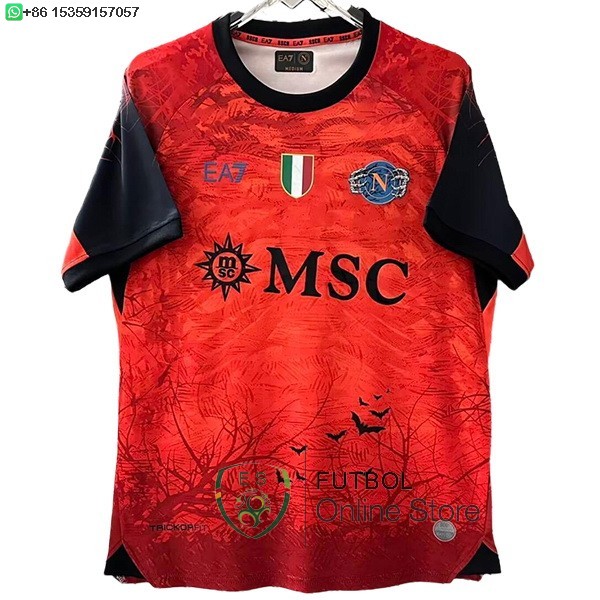 Tailandia Camiseta Napoli 25/2026 Especial Naranja