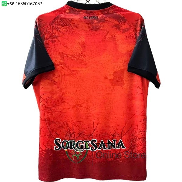 Tailandia Camiseta Napoli 25/2026 Especial Naranja