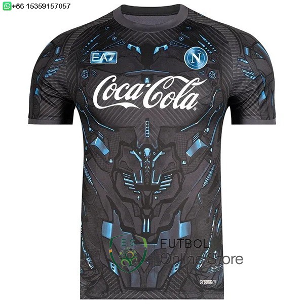 Tailandia Camiseta Napoli 25/2026 Especial Negro
