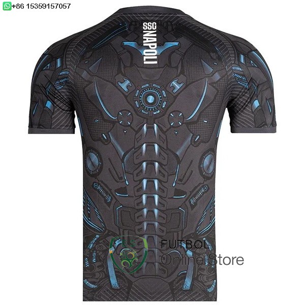 Tailandia Camiseta Napoli 25/2026 Especial Negro