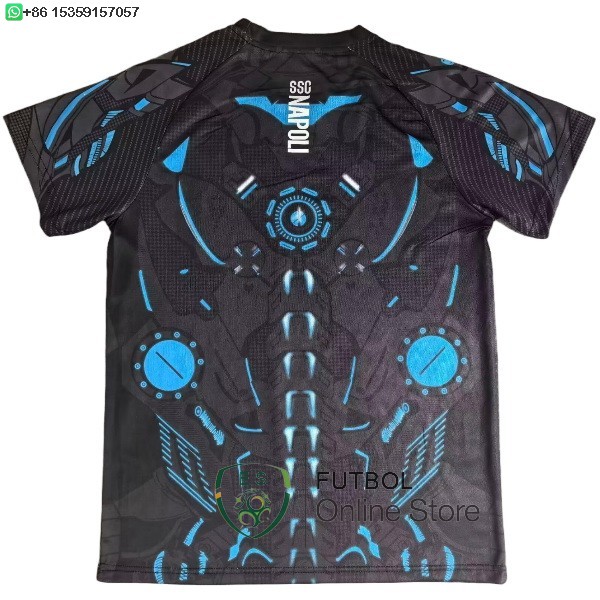 Tailandia Camiseta Napoli 25/2026 Especial Negro