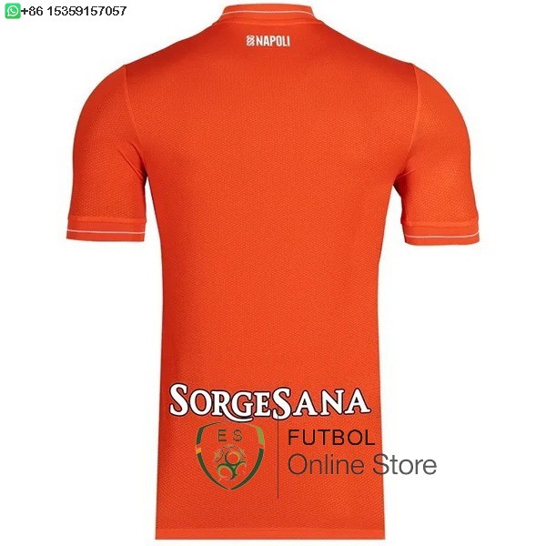 Tailandia Camiseta Napoli 25/2026 Portero Naranja