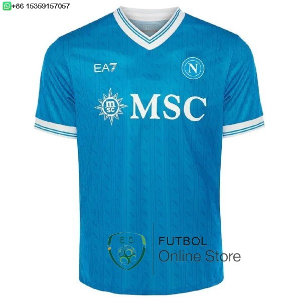 Tailandia Camiseta Napoli 25/2026 Primera